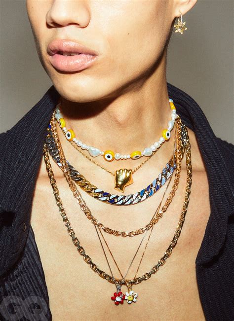 designer necklace mens